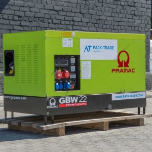 Дизельный генератор PRAMAC GBW22P 17,5/15,8 кВт