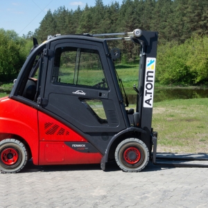 Вилочный погрузчик Linde H25T-02 2015 г. 9179 м/ч., № 5837
