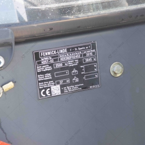 Вилочный погрузчик Linde H25T-02 2015 г. 9179 м/ч., № 5837