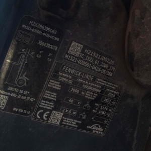 Электропогрузчик Linde E20PH-02 2018 г. 5463 м/ч., №5525
