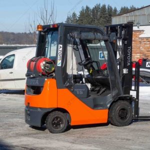 Вилочный погрузчик Toyota 02-8FGF15 38кВт. 2018 г. 5628 м/ч., №5888