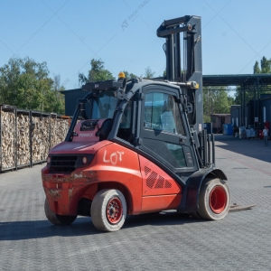 Погрузчик вилочный Linde H50T-02/600 2018 г. 55 кВт.16 676 м/г., №4822