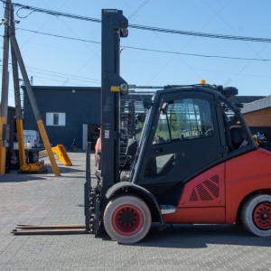 Погрузчик вилочный Linde H50T-02/600 2018 г. 55 кВт.16 676 м/г., №4822