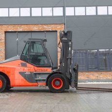 Дизельный вилочный погрузчик Linde HT120DS 2017 г. 129 кВт. 3384 м/ч., №4978