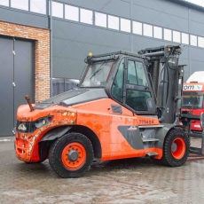 Дизельный вилочный погрузчик Linde HT120DS 2017 г. 129 кВт. 3384 м/ч., №4978