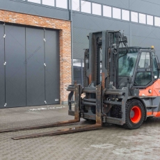 Дизельный вилочный погрузчик Linde HT120DS 2017 г. 129 кВт. 3384 м/ч., №4978
