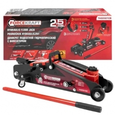 Домкрат подкатной гидравлический 2.5 т FORCEKRAFT 140-387 мм FK-TH22501CB (СТ-00183954)