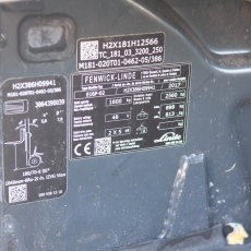 Вилочный погрузчик Linde E16P-02 2017 г. 12055 м/ч., № 5203