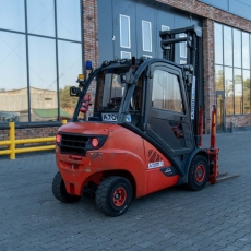 Дизельний вилосный погрузчик Linde H35D-02 2017 р. 4884 м/час. № 5570