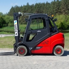 Вилочный погрузчик Linde H25T-02 2015 г. 9179 м/ч., № 5837