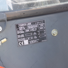 Вилочный погрузчик Linde H25T-02 2015 г. 9179 м/ч., № 5837