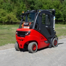 Вилочный погрузчик Linde H25T-02 2015 г. 9179 м/ч., № 5837