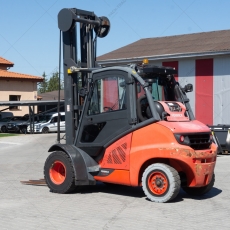 Погрузчик вилочный Linde H50T-02/600 2018 г. 16388 м/ч. №4821