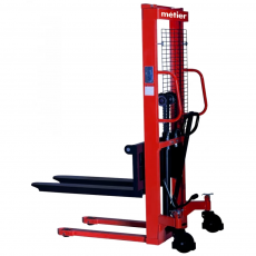 Штабелер гидравлический Metier CTY-E1.0T/1.6M 1000кг, 1.6м красный