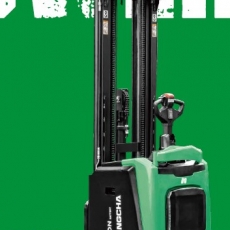 Самоходный электрический штабелёр HC CDD20-XT1-SI 4,5м с подножкой для оператора