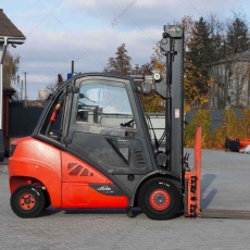 Дизельный вилочный погрузчик Linde H35D-02 2019 г. 4664 м/ч. № 5569