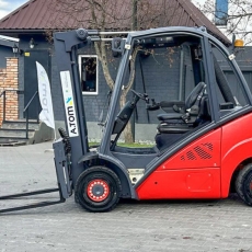 Вилочный погрузчик Linde H25D-01 2008 г. 12844 м/ч., № 2377