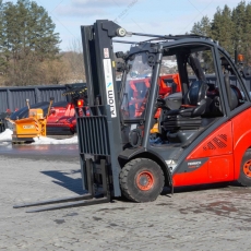 Вилочный погрузчик Linde H25T-02 2020 г. 10653 м/ч., № 5833