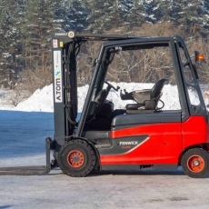 Вилочный погрузчик Linde E25L-01 2012 г. 5886 м/ч., № 5563