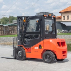 Дизельный вилочный погрузчик Noblelift FD30, кабина, обогреватель, кондиционер, пневматика