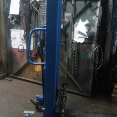 Штабелер ручной гидравлический б/у 1,5т/1,6м раздвижные вилы